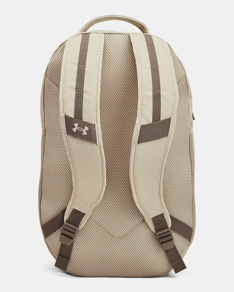 UA Hustle 6.0 Backpack – Khaki Base / Taupe Dusk – beige/khaki
