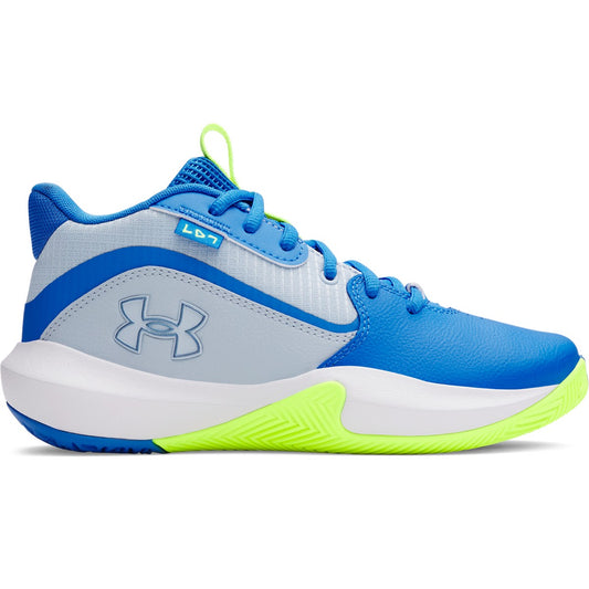 Under Armour GS Lockdown 7 – Blå basketsko